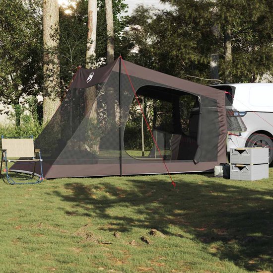 vidaXL - Autotent - 2-persoons - waterdicht - bruin van Vidaxl — afbeelding 5