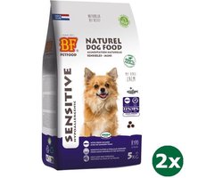 2x5 kg Bf petfood adult sensitive small breed hondenvoer