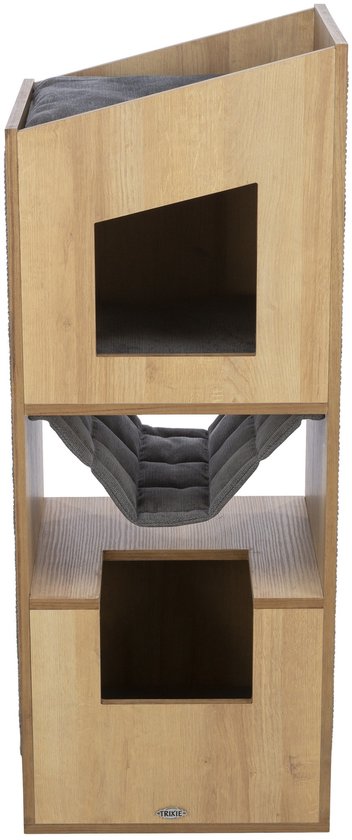 Trixie Citystyle - Cat Tower - Bruin/Grijs - Krabpaal - 105 cm