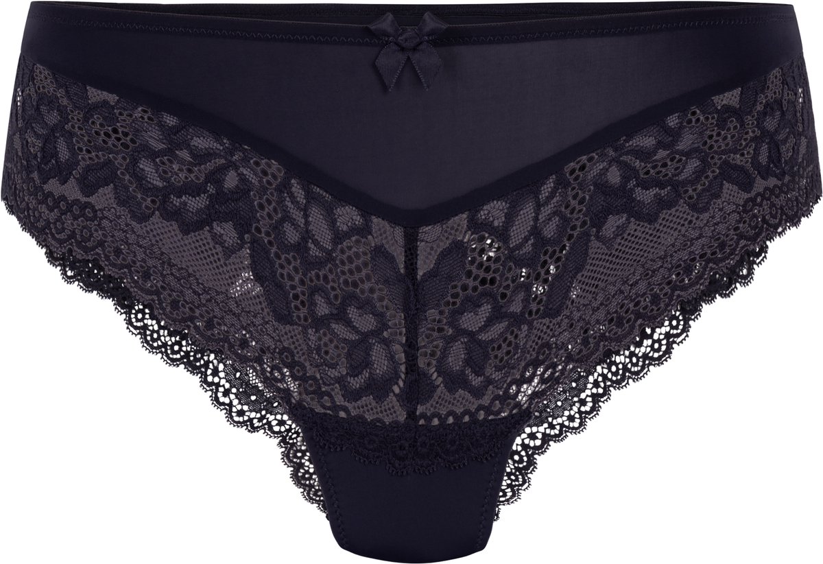 Hunkemöller Dames Lingerie Brazilian short Valencia - Blauw - maat XL