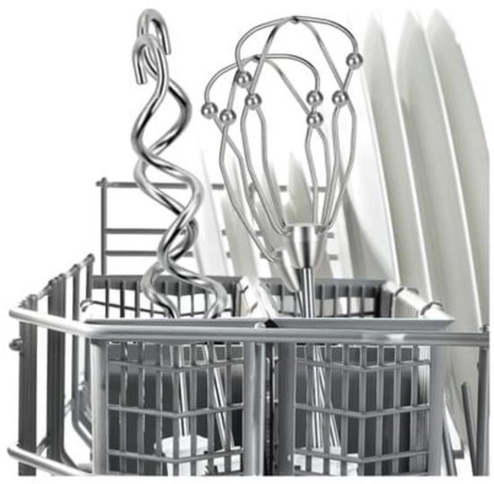 Bosch MFQ4075DE - Handmixer - 550W - Zilver - Wit van Bosch — afbeelding 3