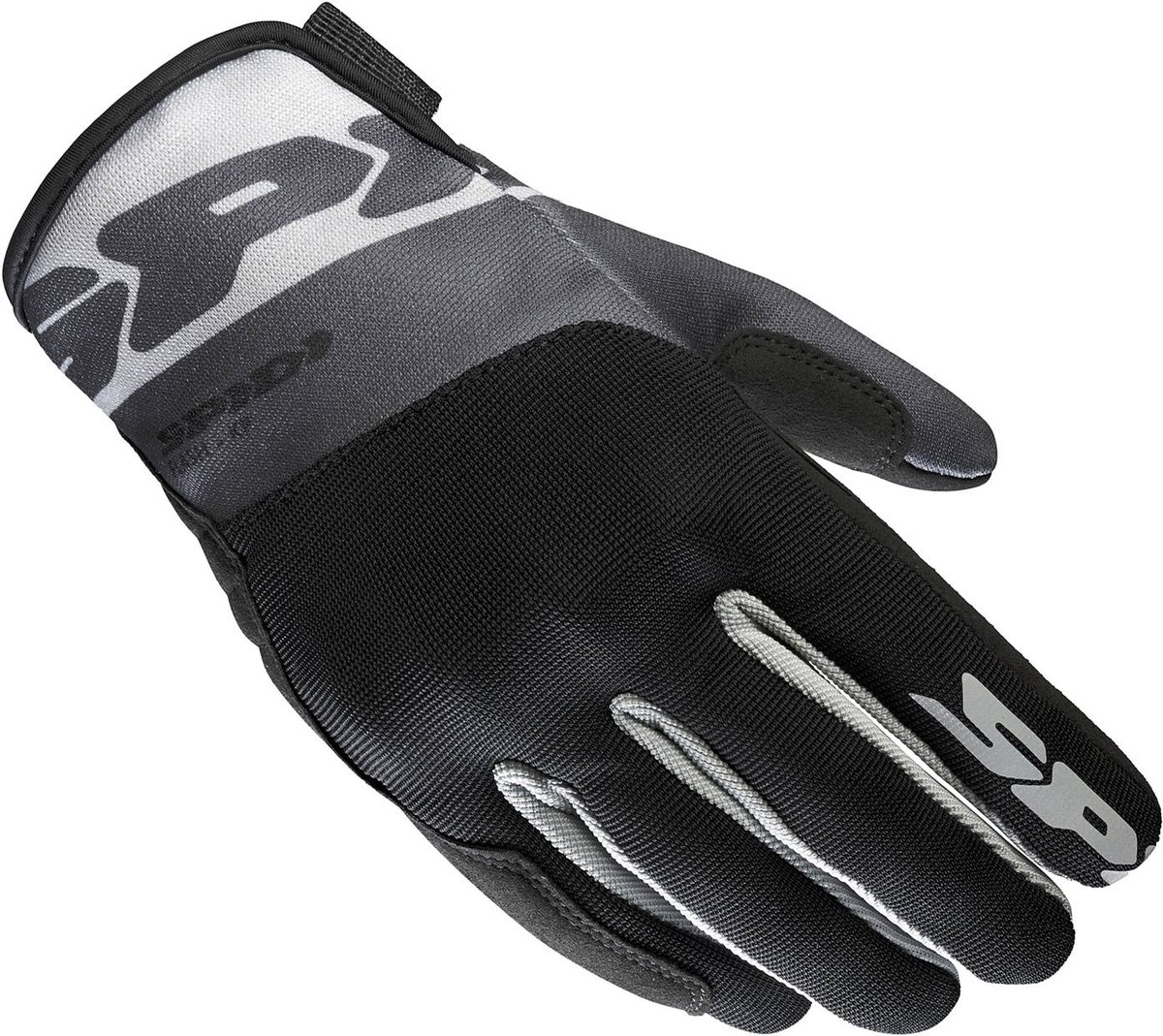 Spidi Flash-KP K3 Zwart Grijs Handschoenen - Handschoen
