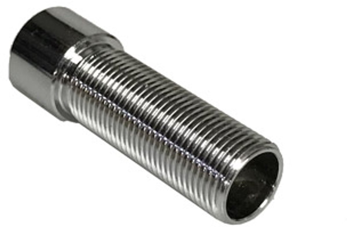 D4E DEURSPION VERLENGSTUK 14MM LENGTE 35MM VERLENG 32MM MESS VERCH