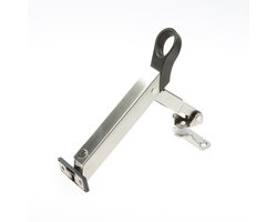 Axa Combi raamuitzetter Axaflex Special smal kozijn RVS zwart 2642-20-81