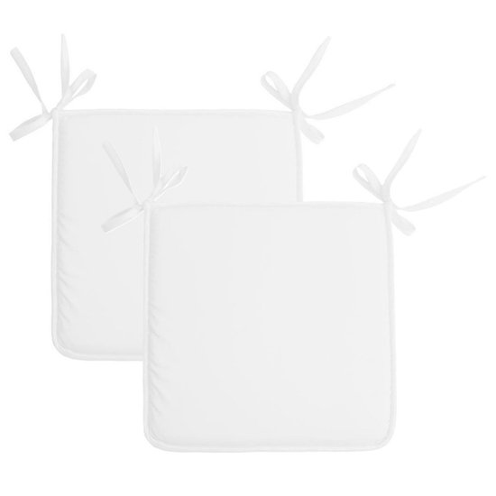 LILENO HOME set van 4 stoelkussens 30 lichtgrijs (40x40x6 cm