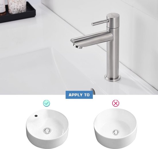 Wastafelkraan waterkraan eengreepsmengkraan watermondstuk waterkraan voor koud water G1/2 gegalvaniseerd voor badkamer, keuken, toilet, badkuip hendel Tail handle