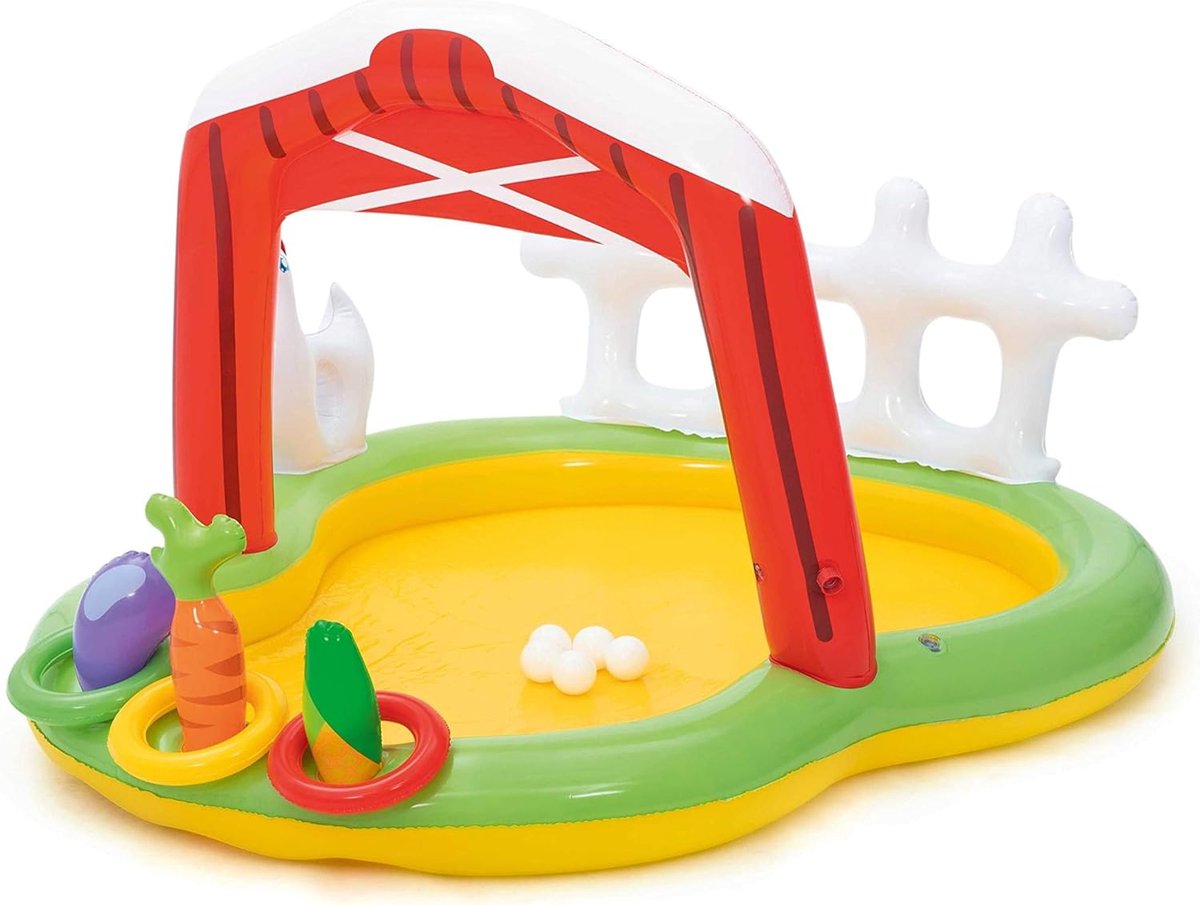 Waterspeelcentrum Kleine Boerderij 175 x 147 x 102 cm - Perfect voor Speelplezier in de Zomer