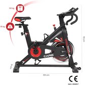 Bol.com Care fitness® Speedracer Racefiets - Antislip pedalen - Verschillende weerstanden - RPM meter - Met trainingsprogramma's... aanbieding