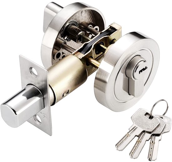 Serrure de porte invisible Ibenzoa® avec pêne réglable pour Sécurité et de commodité