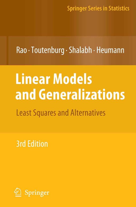 Linear Models and Generalizations - cover