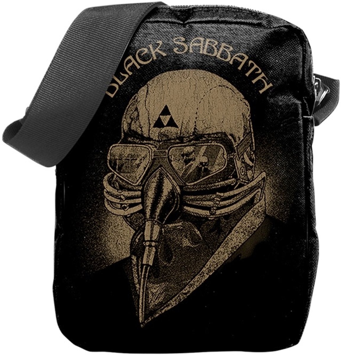 Rocksax Black Sabbath - Never Day Die Crossbody tas - Zwart