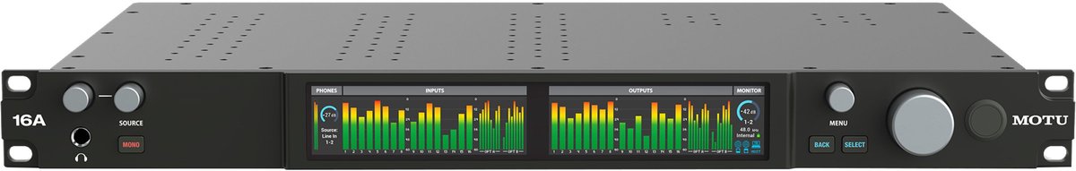 MOTU 16A (2025) - Thunderbolt-Interface