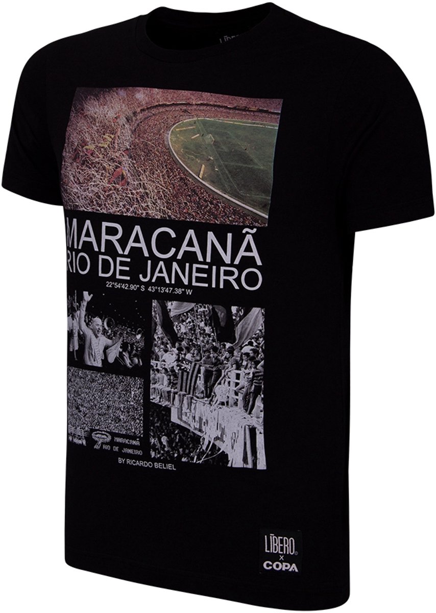 COPA - Revista Libero Maracana T-Shirt - Heren - Zwart - XL