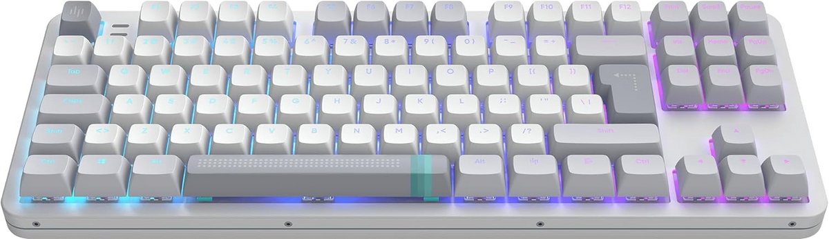 Mechanisch Gaming Toetsenbord TKL 80% met Hot-Swap, RGB en Meertalig ISO Ontwerp