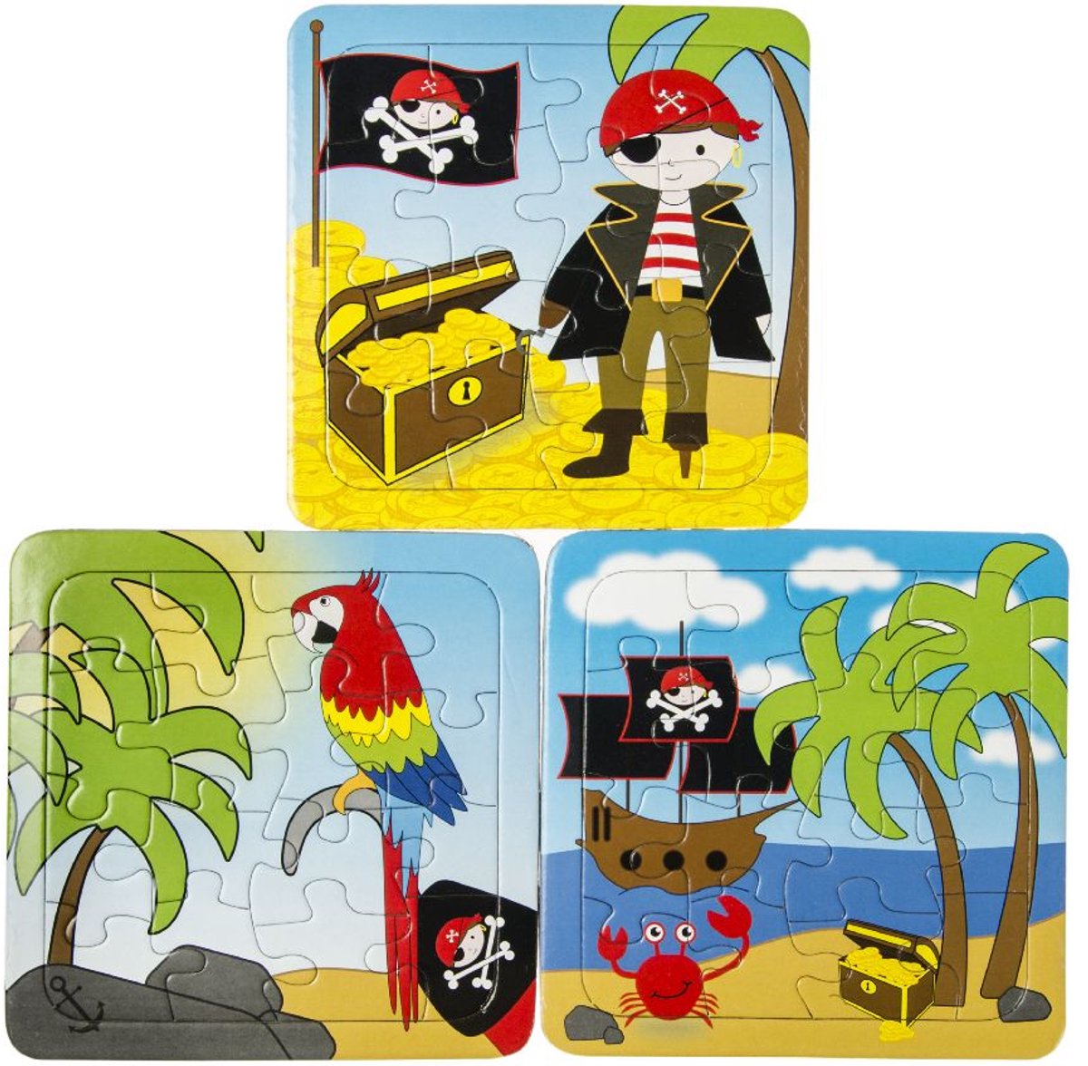 Duckiez Puzzel Piraat - 1 stuk