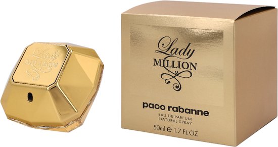 Paco Rabanne Lady Million 50 ml - Eau de Parfum - Damesparfum