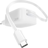 Chargeur Rapide USB 3A QC3.0 + Câble Type C - XSSIVE XSS-AC60QC - Blanc - Neuf