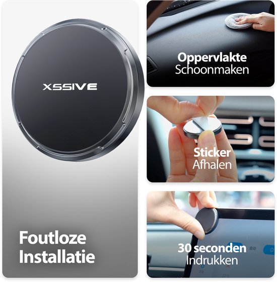 Installation sans faille: nettoyer la surface, retirer l'autocollant, appuyer 30 secondes