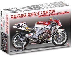 Beemax Modelbouwpakket Motorfiets - 13001 Suzuki RGV-gamma - XR79 - 1993 WGP500 Werelkampioen - Motorfiets Plastic - 1:12 - Modelbouw