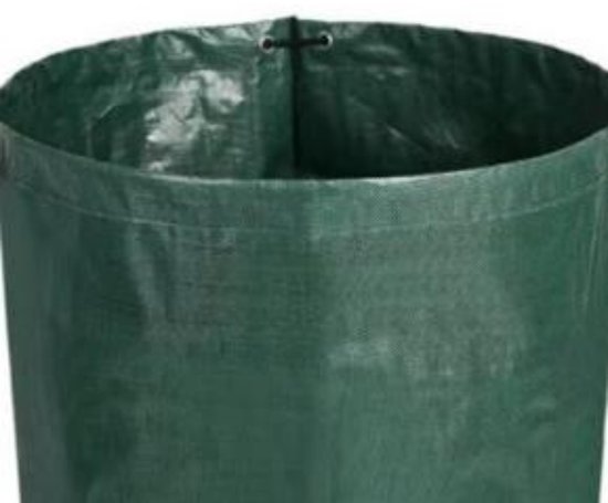 Zware tuinafvalzakken - 300L - 67*67*84cm - 2 stuks - Herbruikbare tuinafvalzakken met handvatten - Industriële stof - Voor bladafval - Waterdichte tuinafvalzakken - Waterdichte PP-geweven zakken - Tuinbladzakken - L van Norensun — afbeelding 2