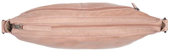 The Chesterfield Brand Cuir Sac à épaule bandoulière Clarita Shoulderbag Vintage Rose Saumon