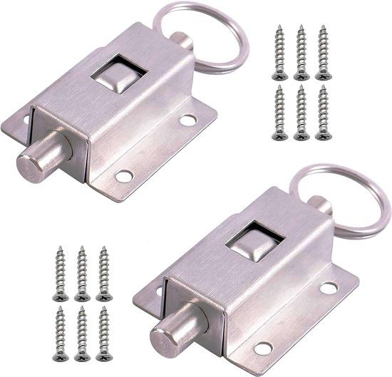 Schuifgrendel RVS 80 mm kopen? Schuiven, grendels & haken