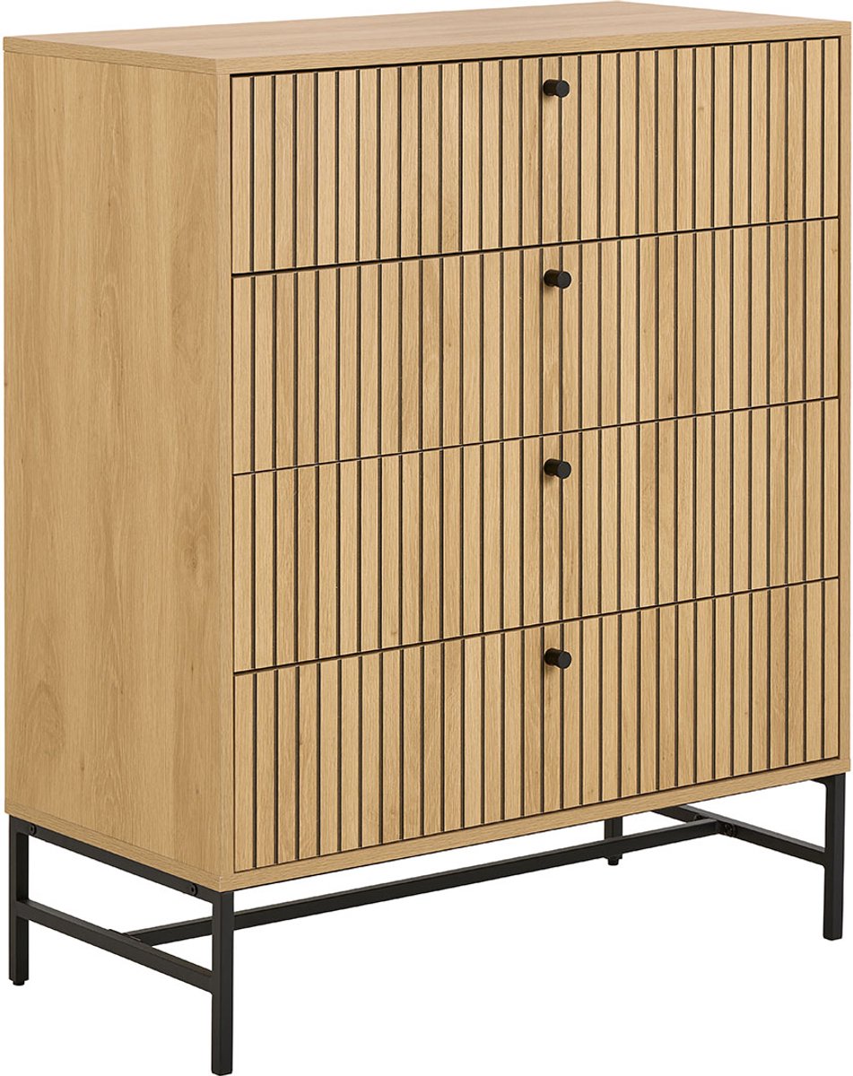 Giga Living Dressoir Muuto Naturel 80x100cm MDF - Giga Living