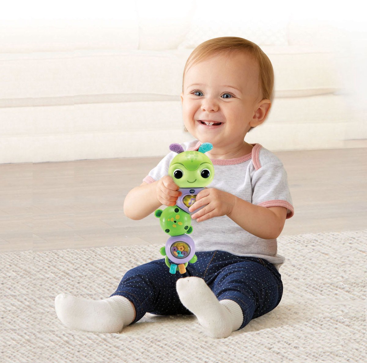 VTech Baby Dierenvriendjes Draai & Wiebel Rupsje