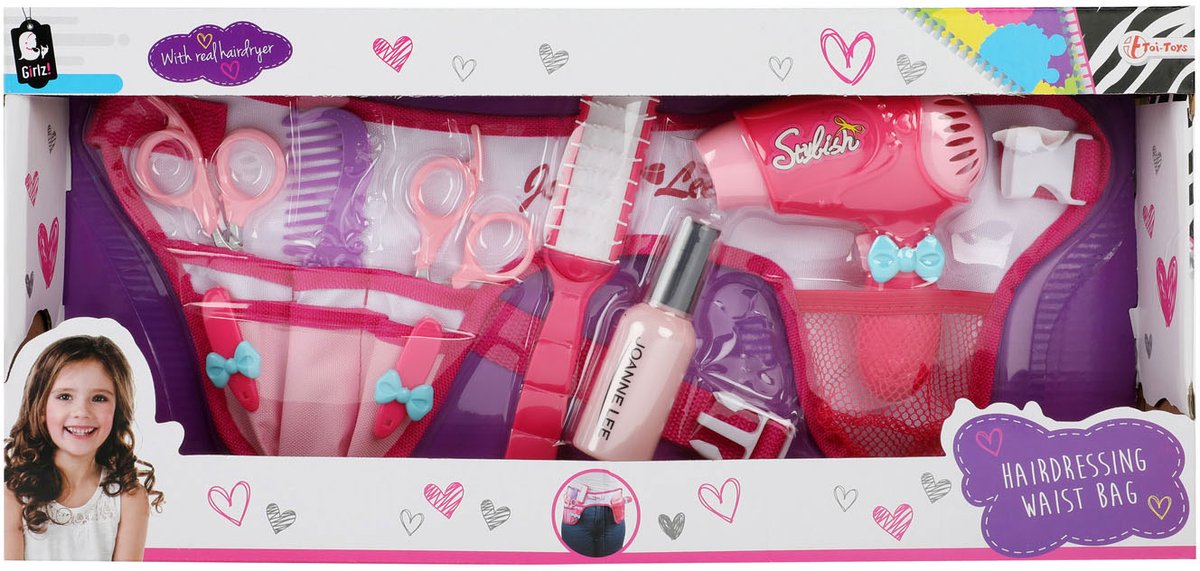 Kappersset Roze — afbeelding 2