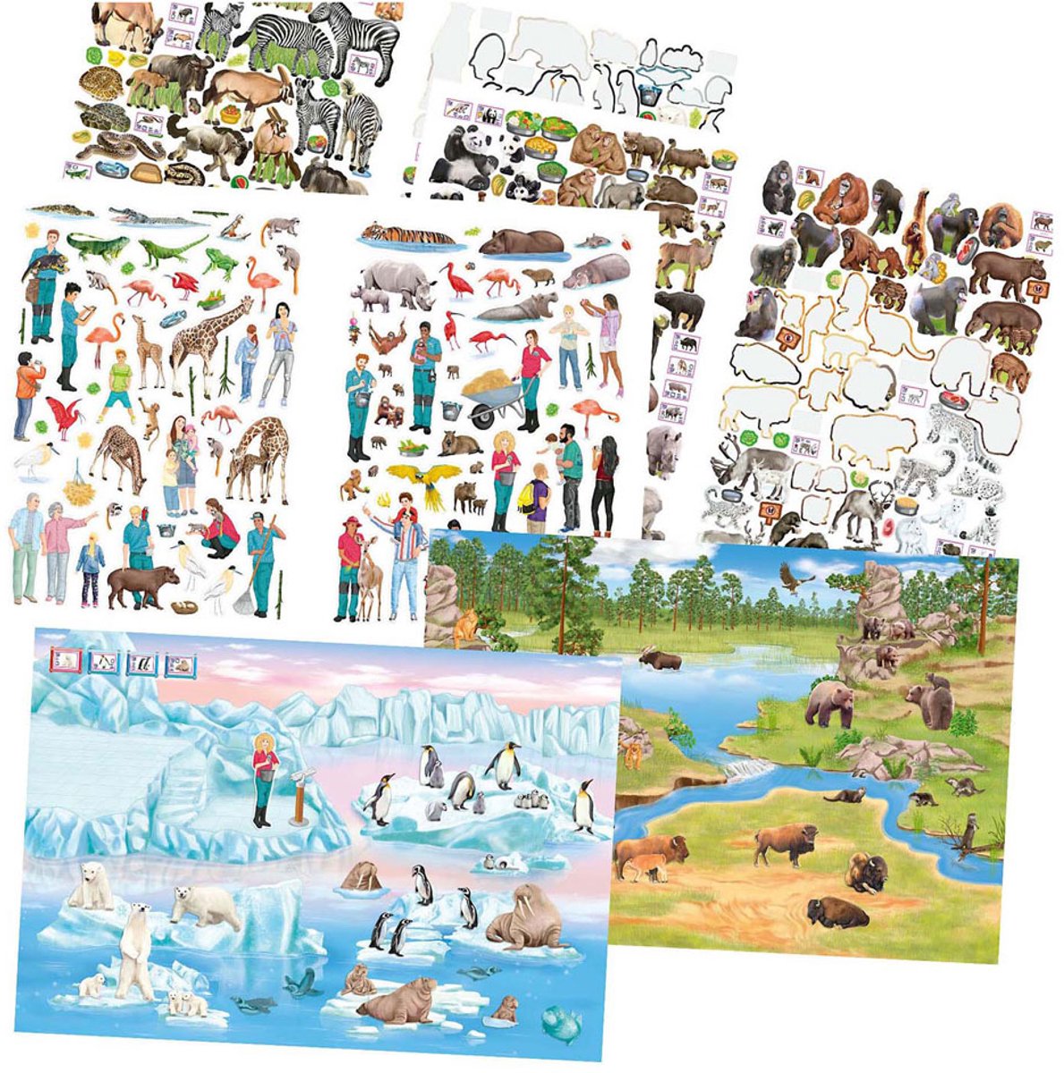 Depesche - Create your ZOO Stickerboek — afbeelding 4