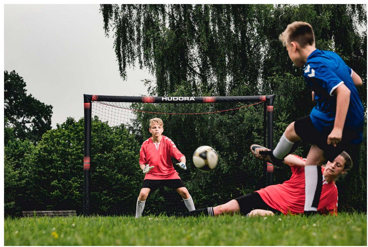HUDORA Voetbaldoel Pro Tect 240 - 240x160x85cm — afbeelding 2