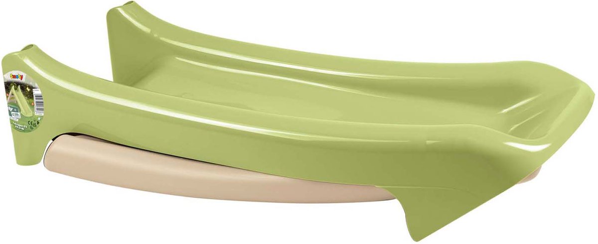 Smoby - Smoby Life - Glijbaan XS - Peuter - voor binnen en buiten - met wateraansluiting - Beige/groen - 7600820629 — afbeelding 6