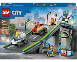 foto van LEGO City Snelle schans voor raceauto's zeepkistenset - 60460