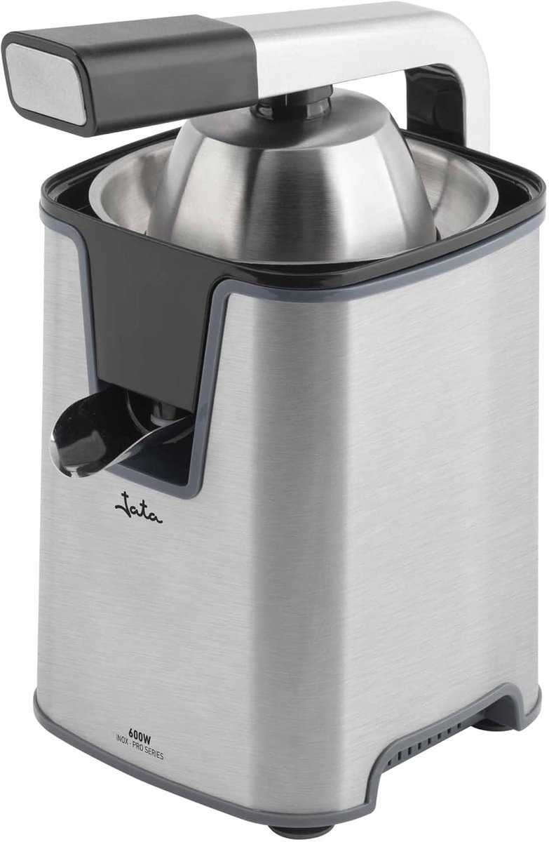 Elektrische Sinassappelpers 600W - Stille Citruspers met Dubbele Conus