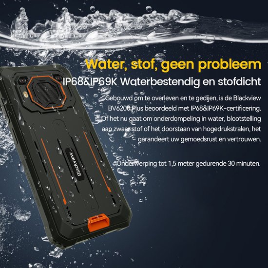 Blackview BV6200 Plus | NFC y 11 000 mAh - Blackview Nederland