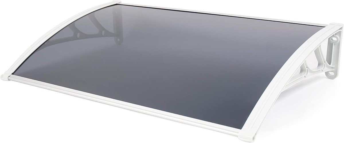Witte Getinte Deurluifel - Bescherming en Stijl - 1 Stuk - 97 x 62 x 6 cm