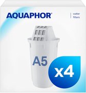 Bol.com Filterpatroon A5 Pack 3 + 1 voor helder water - kalk chloor zware metalen - Aqualen technologie - keukenapparaten beschermt aanbieding