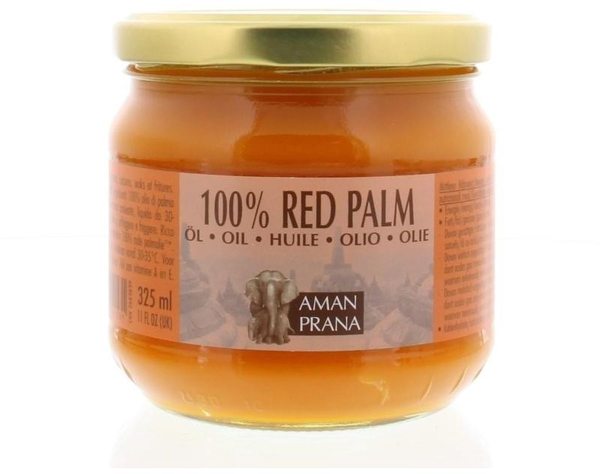 Amanprana Red Palm Olie - 325 ml - Voedingssupplement