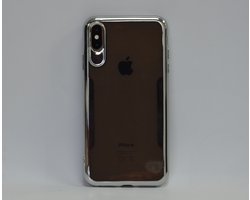 Apple iPhone X; iPhone Xs Pasjeshouder Zwart Booktype hoesje - Magneetsluiting - Kunststof;TPU