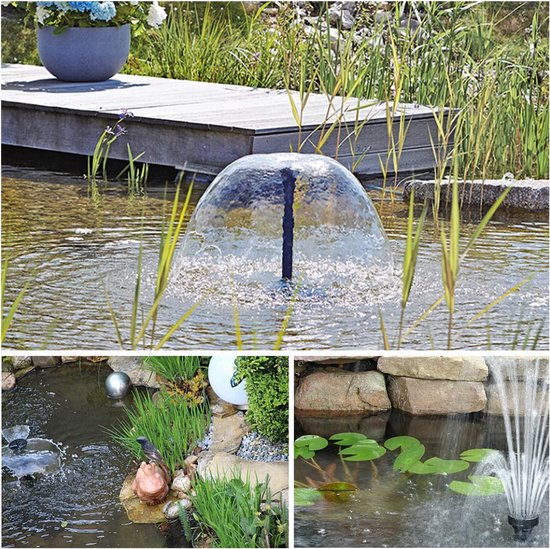UVC-filter 4-in-1 voor vijver en fontein CUF-2500 - pomp 1000 l/h, 28 W