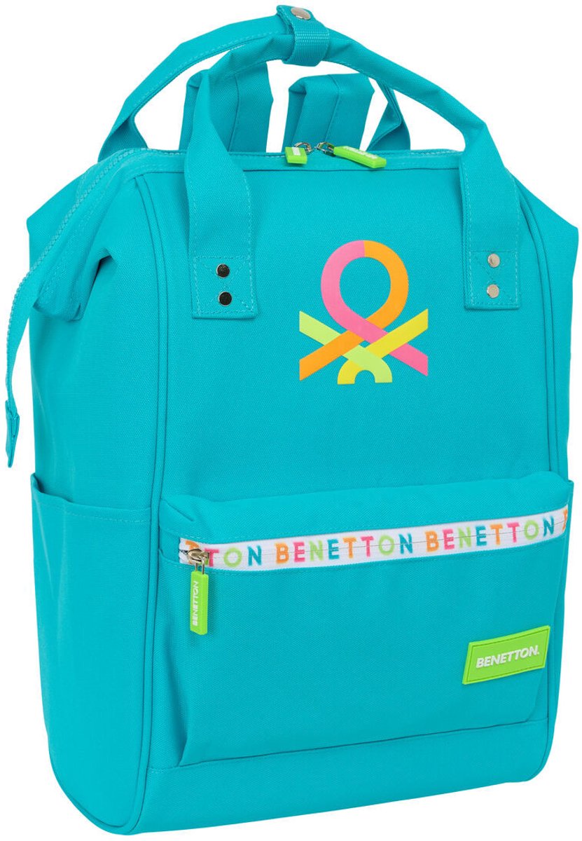 Casual Rugtas Benetton benetton Blauw