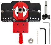 Perforator voor de 35 mm scharniergaten met gidslocator voor deurkasten