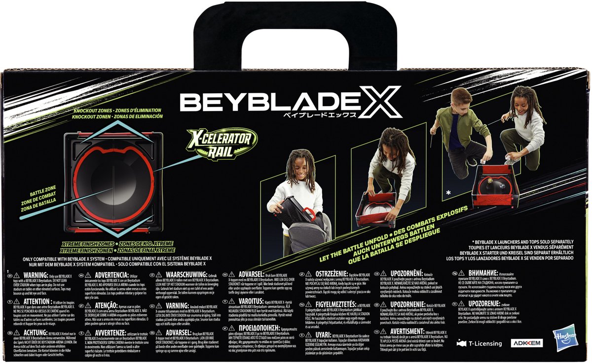 Beyblade X Beystadium Clash-and-Carry Beystadium — afbeelding 8