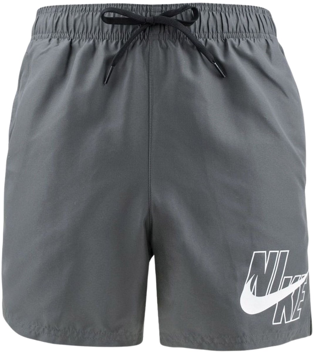 Nike Swim Logo Lap 5" Volley Heren Zwembroek - Iron Grey — afbeelding 6