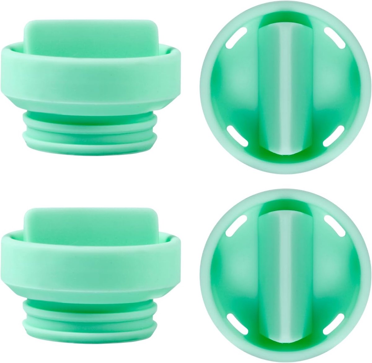 Image of 4 Stuks Duckbill-Kleppen voor Siliconen Borstkolf - Vervangende Onderdelen