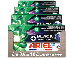 Ariel 4in1 Wasmiddel Pods Revitablack - 4 x 26 Wasbeurten