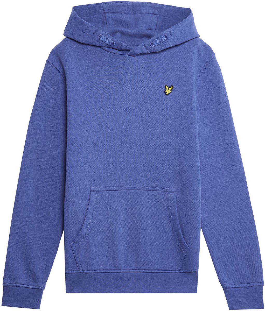 Lyle & Scott winter hoodie jongens - Now blauw