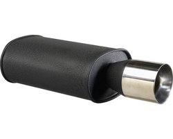 Derale Sportuitlaat Universeel 63,5 Mm Zwart