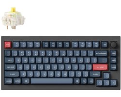 Keychron V1 Max QMK/VIA toetsenbord banana switch