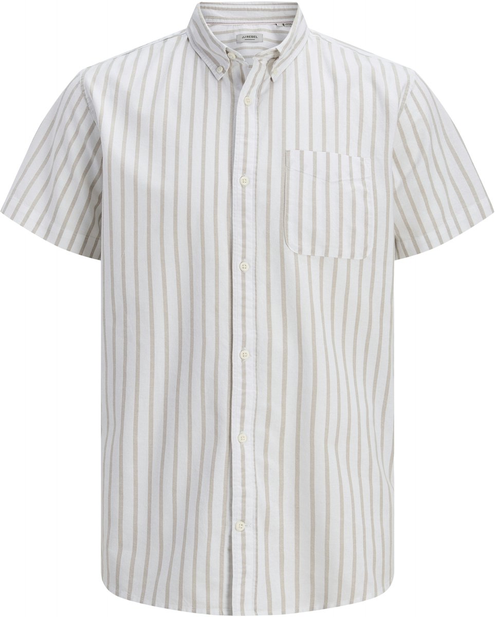 JACK&JONES - JREBKEITH OXFORD SHIRT SS - Jongens - Overhemden